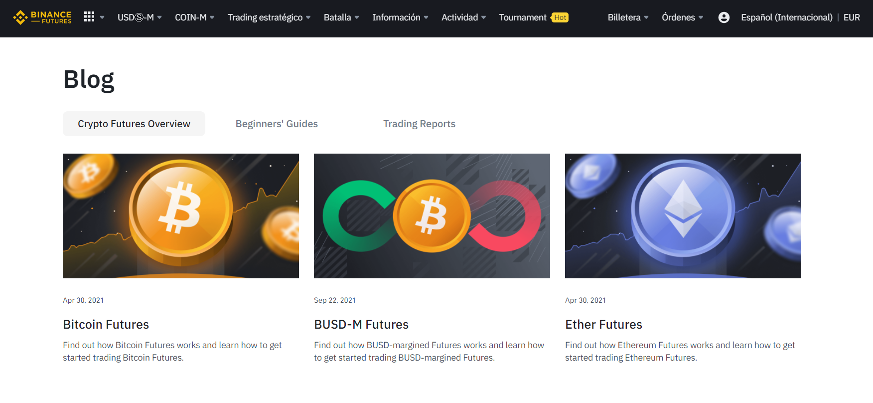La negociación de futuros de criptodivisas en Binance La negociación de futuros de criptodivisas en Binance