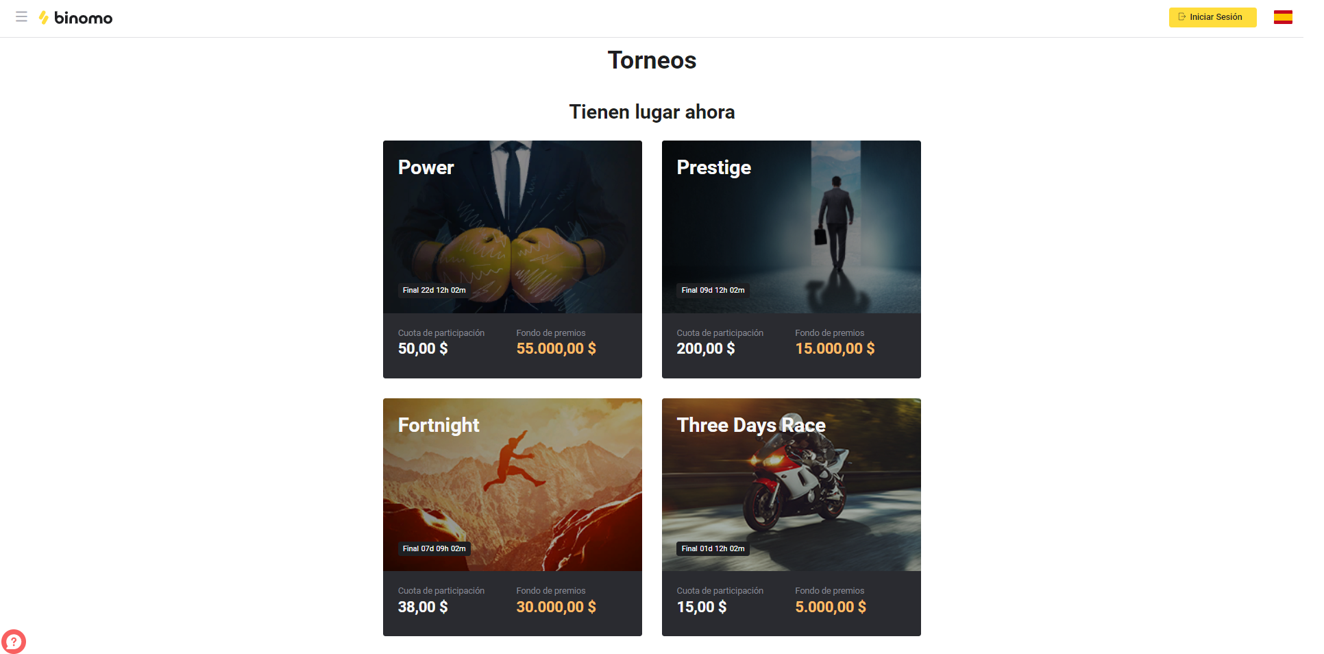 Participa en torneos y juega para ganar Participa en torneos y juega para ganar
