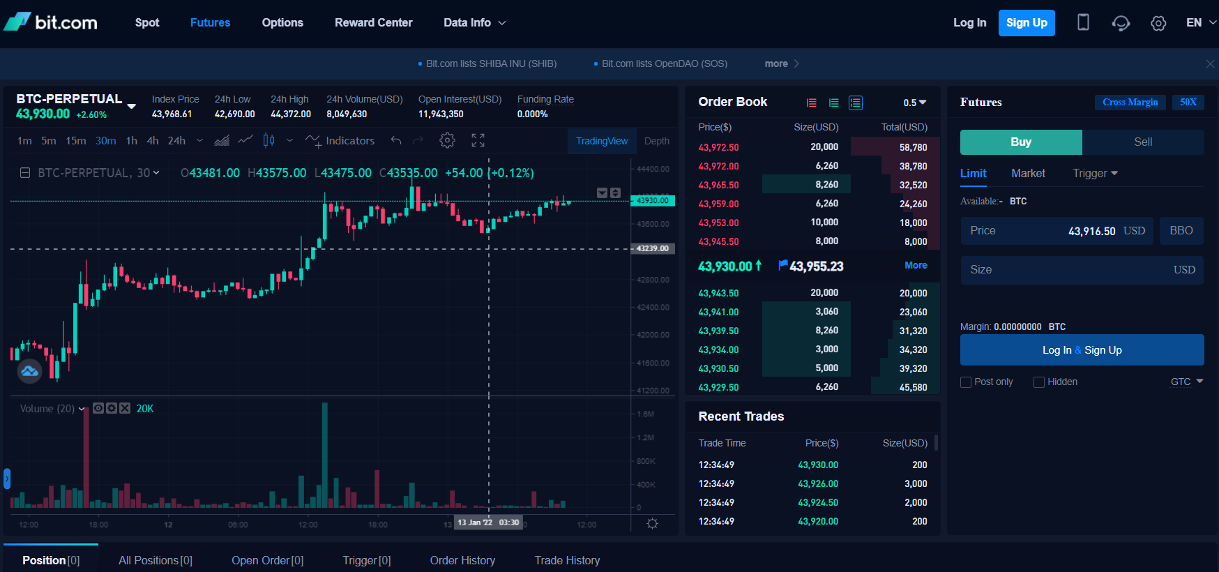 Plataforma de negociación de cripto derivados Bit.com Plataforma de negociación de cripto derivados Bit.com
