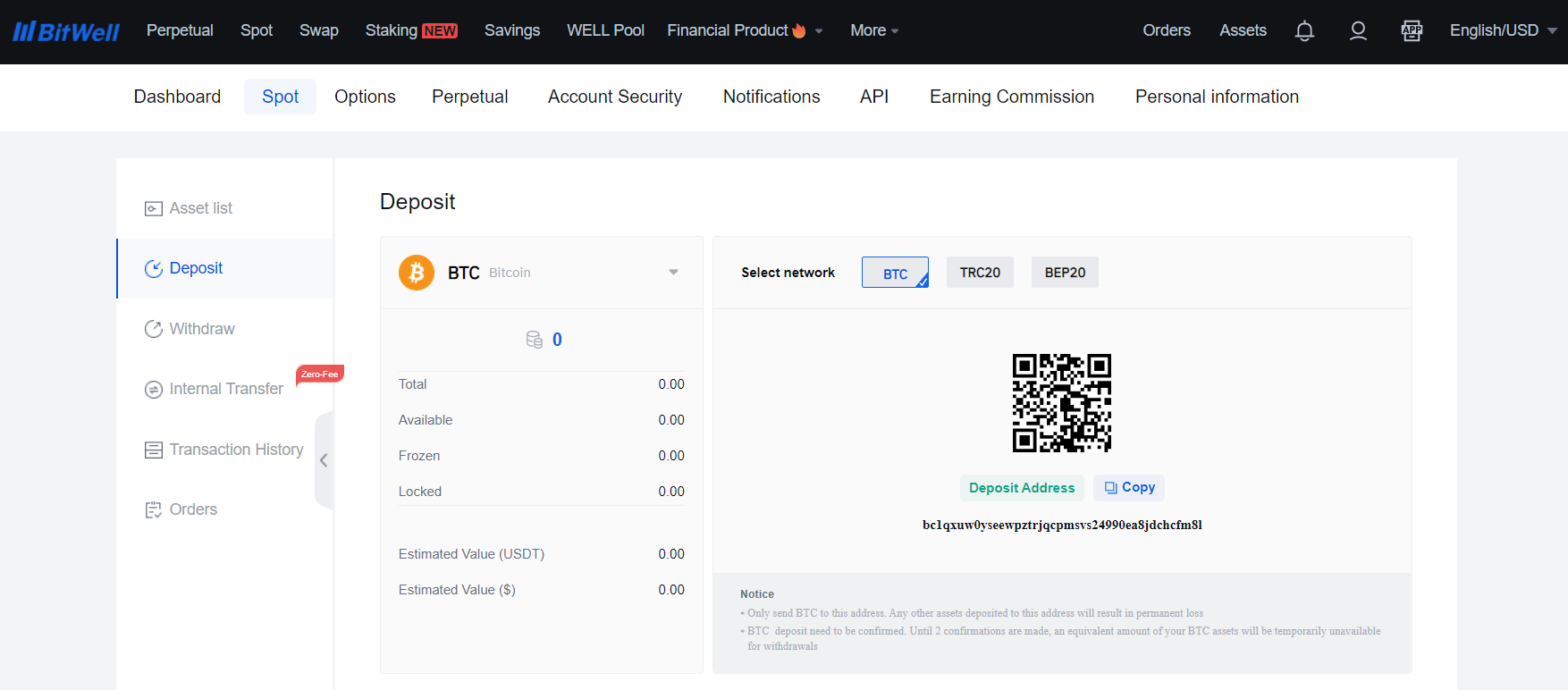 ¿Cómo recargar un depósito en el comercio de derivados de criptomonedas de BitWell? ¿Cómo recargar un depósito en el comercio de derivados de criptomonedas de BitWell?