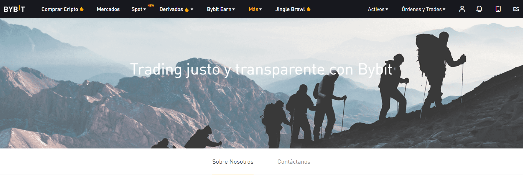 Plataforma de negociación de derivados criptográficos Bybit Plataforma de negociación de derivados criptográficos Bybit