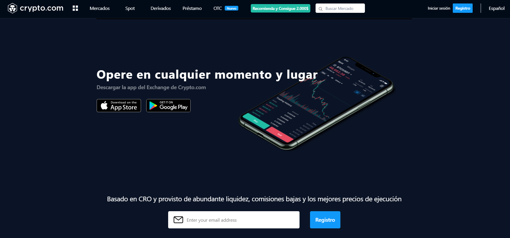 Crypto.com está disponible en versión móvil Crypto.com está disponible en versión móvil