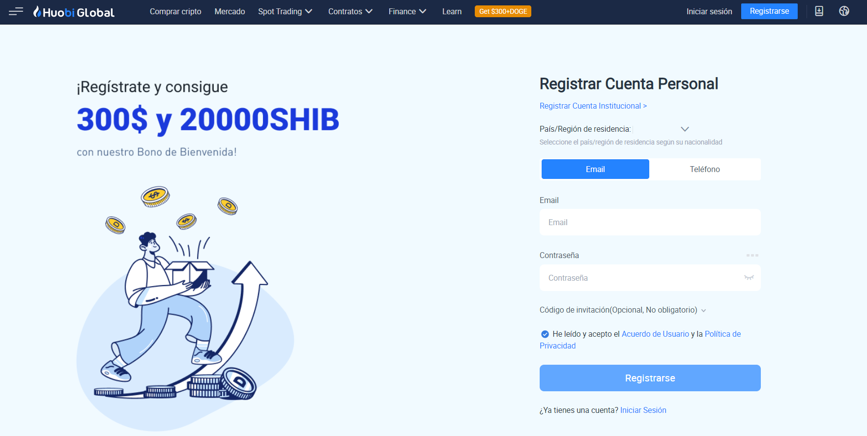 Huobi Global ofrece bonos para nuevos clientes Huobi Global ofrece bonos para nuevos clientes