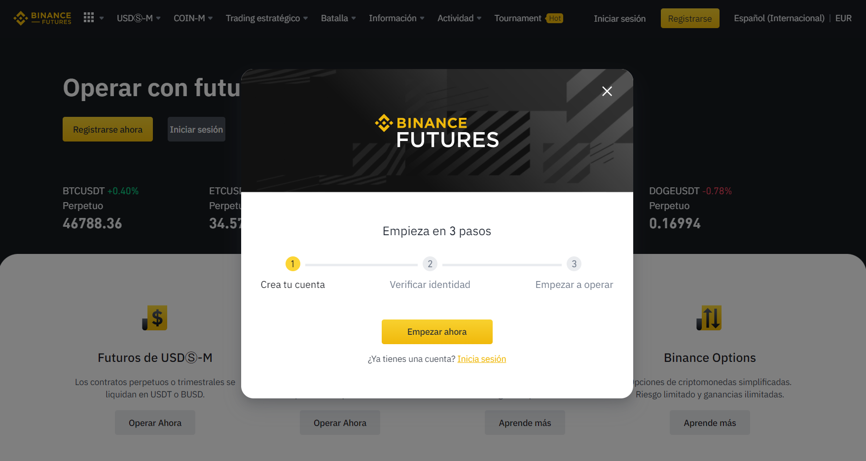 Cómo empezar a operar con derivados de criptodivisas en Binance? Cómo empezar a operar con derivados de criptodivisas en Binance?