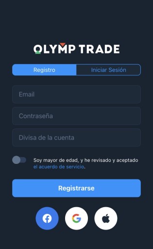 Regístrese en la aplicación con un solo clic Regístrese en la aplicación con un solo clic
