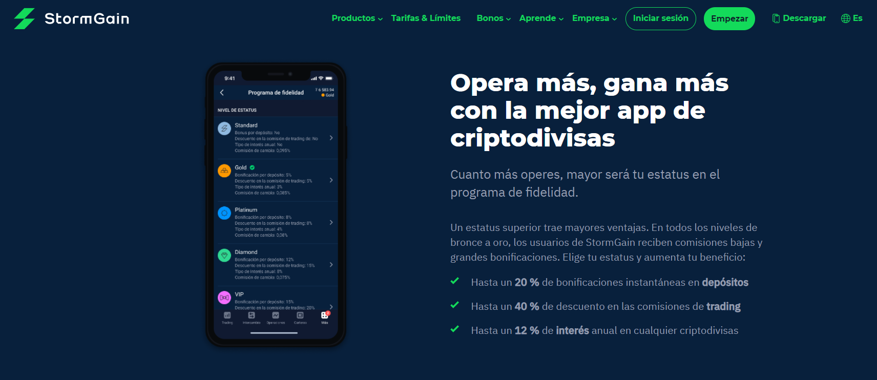 Descargue la aplicación móvil para operar Descargue la aplicación móvil para operar