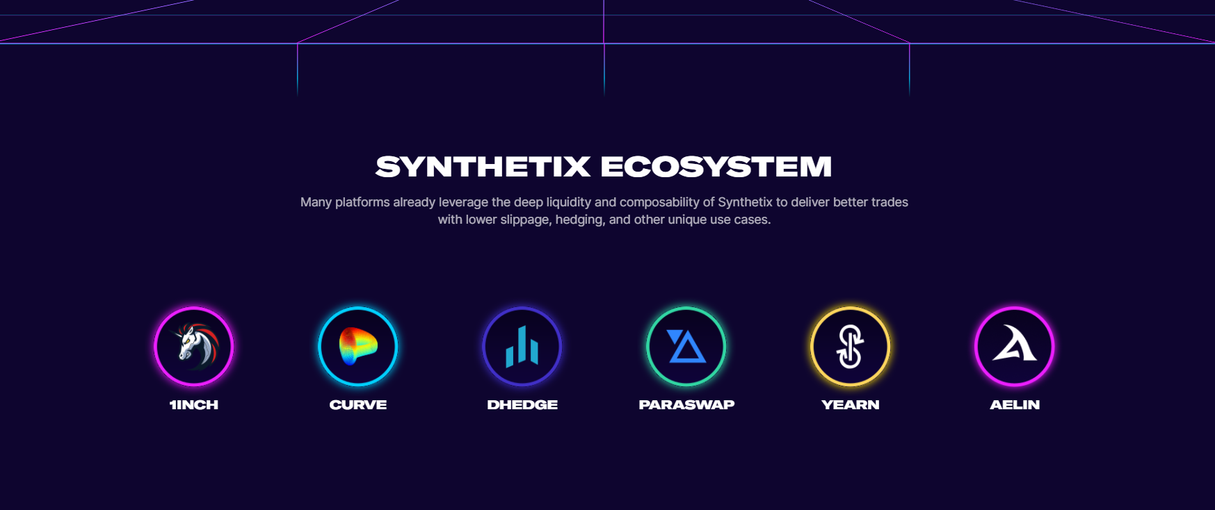 Ecosistema Synthetix Ecosistema Synthetix